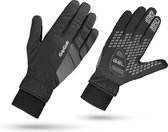 GripGrab - Ride Windproof Winter Gevoerde Padded Fietshandschoenen - Zwart - Unisex - Maat XL