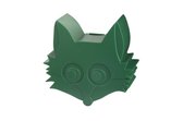 Snackbox vos - donker groen