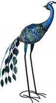 Luxform Tuinlamp Peacock Solar 6lm 41 X 21 X 72 Cm Staal