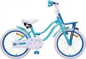 Kinderfiets - Superstar - 18 inch - Voor meiden  - Met terugtraprem - Lichtblauw