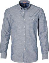 Lerros Overhemd - Modern Fit - Grijs - 4XL Grote Maten