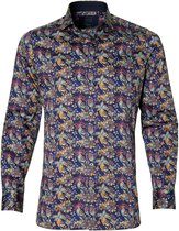 Nils Overhemd - Slim Fit - Blauw - L