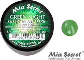 Glow in the Dark Acrylpoeder Green Night