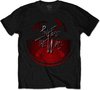 Pink Floyd Tshirt Homme -S- The Wall Oversized Hammers Noir