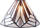 LumiLamp | Lampenkap Tiffany Ø 25*15 cm | Meerkleurig | Glas | Art Deco | 5LL-5899