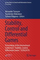 Lecture Notes in Control and Information Sciences - Proceedings - Stability, Control and Differential Games