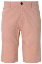 Tom Tailor Broek Chino Shorts Met Print 1018995xx12 23111 Mannen Maat - XXL