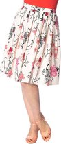 Dancing Days Rok -XS- PEACOCK BAROQUE Creme