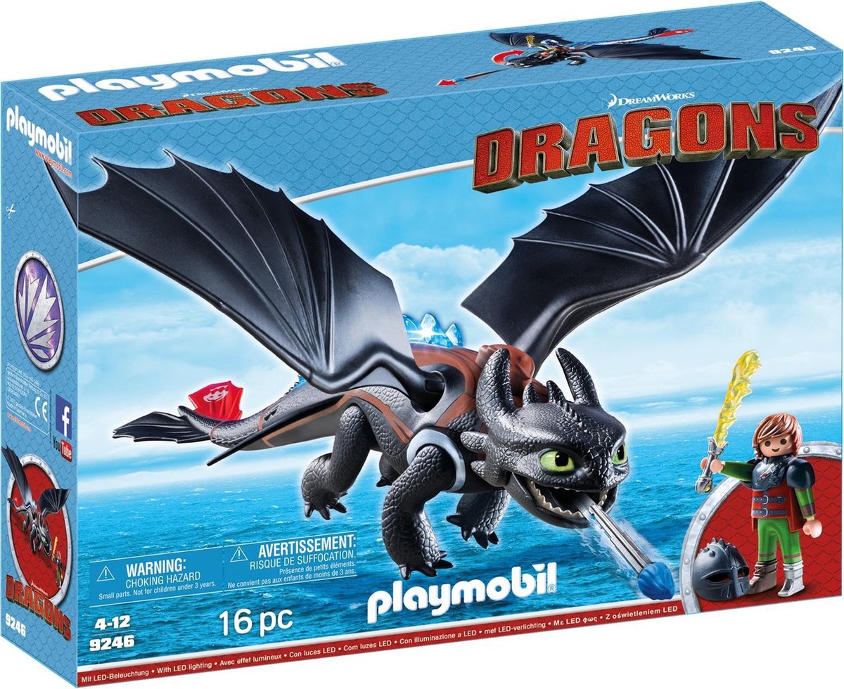 Playmobil Dragons Harold et Krokmou | bol.com