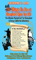 Bucket List series 1 - One hundred thing to do at Disneyland before you die