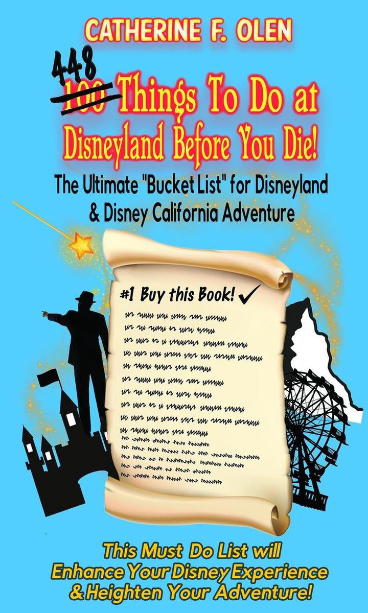 Omslag van Bucket List series 1 - One hundred thing to do at Disneyland before you die