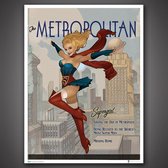 DC Comics Bombshells: Supergirl Art Print