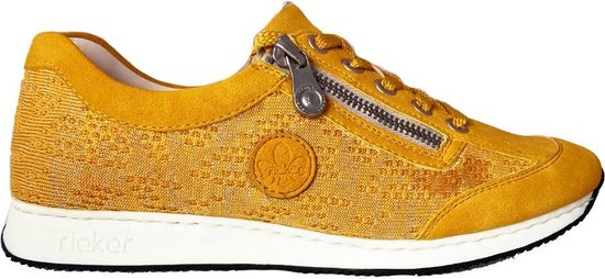 Rieker Sneakers geel - Maat 38 | bol.com
