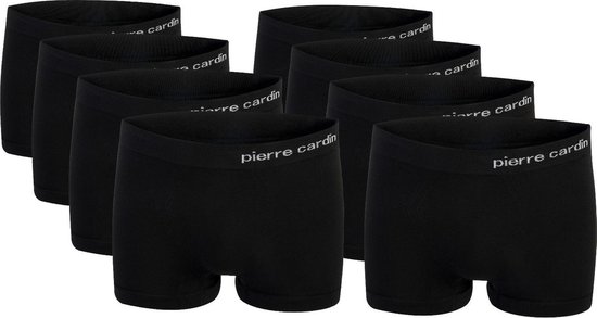 Pierre Cardin - Heren Onderbroeken 6-Pack Seamless Boxers - Zwart - Maat XL