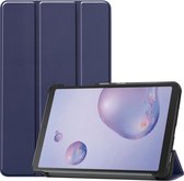 Samsung Galaxy Tab A 8.4 (2020) hoes - Tri-Fold Book Case - Donker Blauw