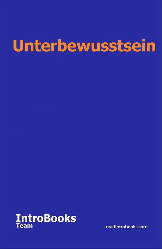 Unterbewusstsein