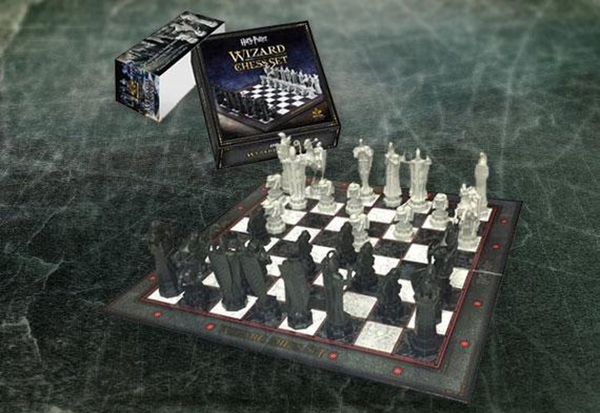 slang Deskundige Gelijkwaardig Harry Potter wizard chess set | Games | bol.com