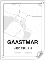 Tuinposter GAASTMAR (Nederlan) - 60x80cm