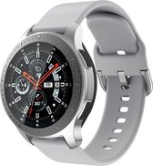 Universeel Smartwatch 22MM Bandje Siliconen met Gespsluiting Grijs