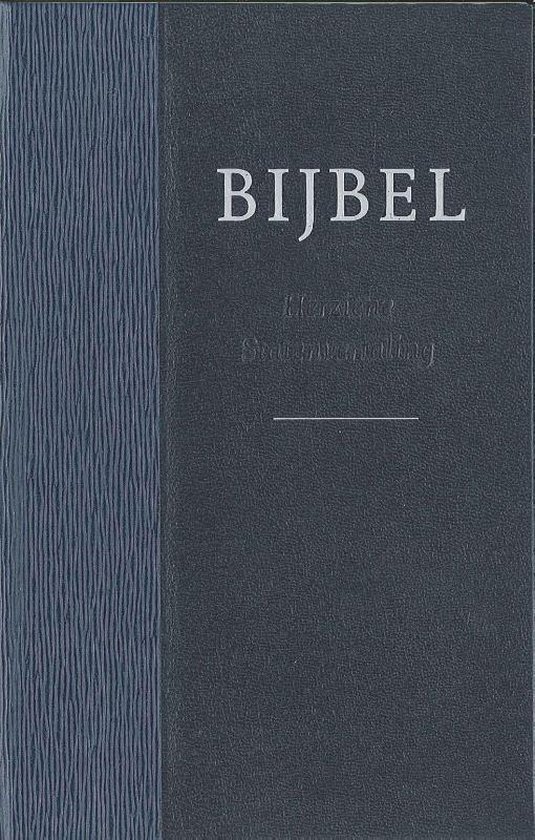 Cover van het boek 'Bijbel, HerzieneStaten Vertaling, blauw' van  *