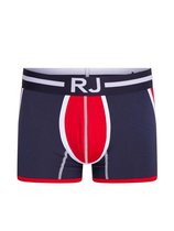 RJ Bodywear - Heren - RJ Pure Color Heren Boxershort Colorblock Rood  - Rood - S