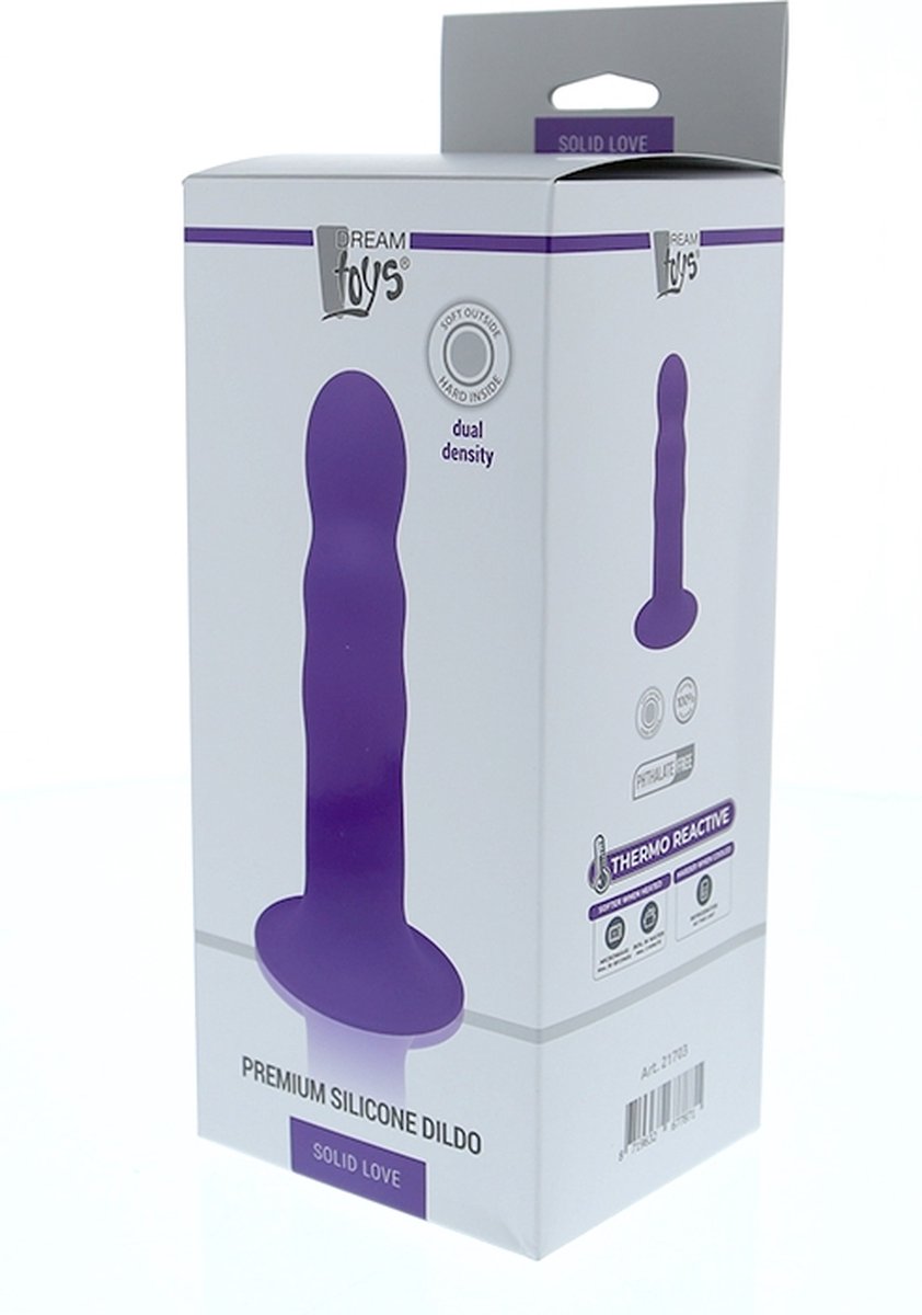 Goedkoopste Dual Density temperatuurgevoelige dildo 18x4 cm
