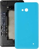 Frosted Surface plastic achterkant behuizing Cover voor Microsoft Lumia 640 (blauw)