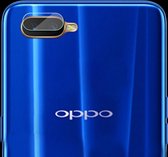 0.3mm 2.5D ronde rand achteruitrijcamera Lens gehard glasfilm voor OPPO K1