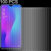 100 STUKS 0,26 mm 9H 2,5D film van gehard glas voor OPPO R17 & R17 Pro