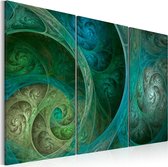 Schilderijen Op Canvas - Schilderij - Turquoise inspiratie 90x60 - Artgeist Schilderij