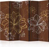 Kamerscherm - Scheidingswand - Vouwscherm - Autumnal flora II [Room Dividers] 225x172 - Artgeist Vouwscherm