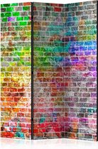 Kamerscherm - Scheidingswand - Vouwscherm - Rainbow Wall [Room Dividers] 135x172 - Artgeist Vouwscherm