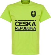 Tsjechië Team T-Shirt - Groen - XL