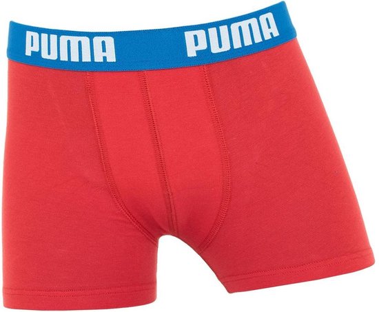 PUMA jongens 2P boxers zwart & rood II - 122/128