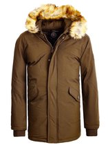 Geographical Norway Winterjas Bruin Heren Bagway - M