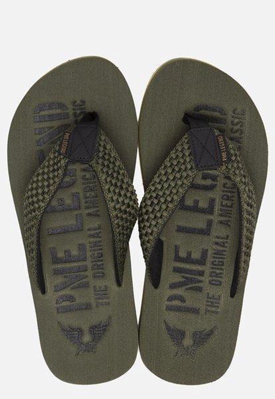 PME Legend Jetflap slippers groen - Maat 41 | bol.com