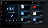 Universele 2 DIN 7 Autoradio Navigatie Android 9.0 met Playstore