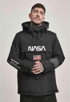 Mister Tee NASA Windbreaker jacket -XL- NASA Zwart