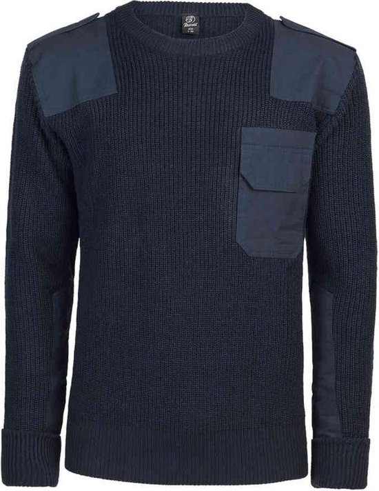 Brandit - BW Pullover Longsleeve shirt - 3XL - Blauw