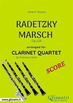 Radetzky Marsch - Clarinet Quartet SCORE