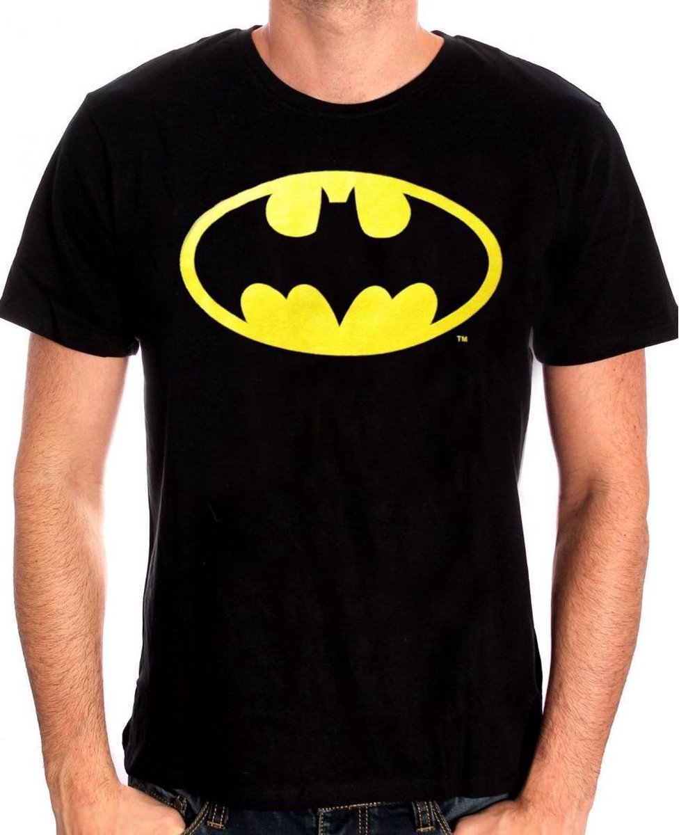 DC Comics - Batman Classic Logo Black T-Shirt - XL