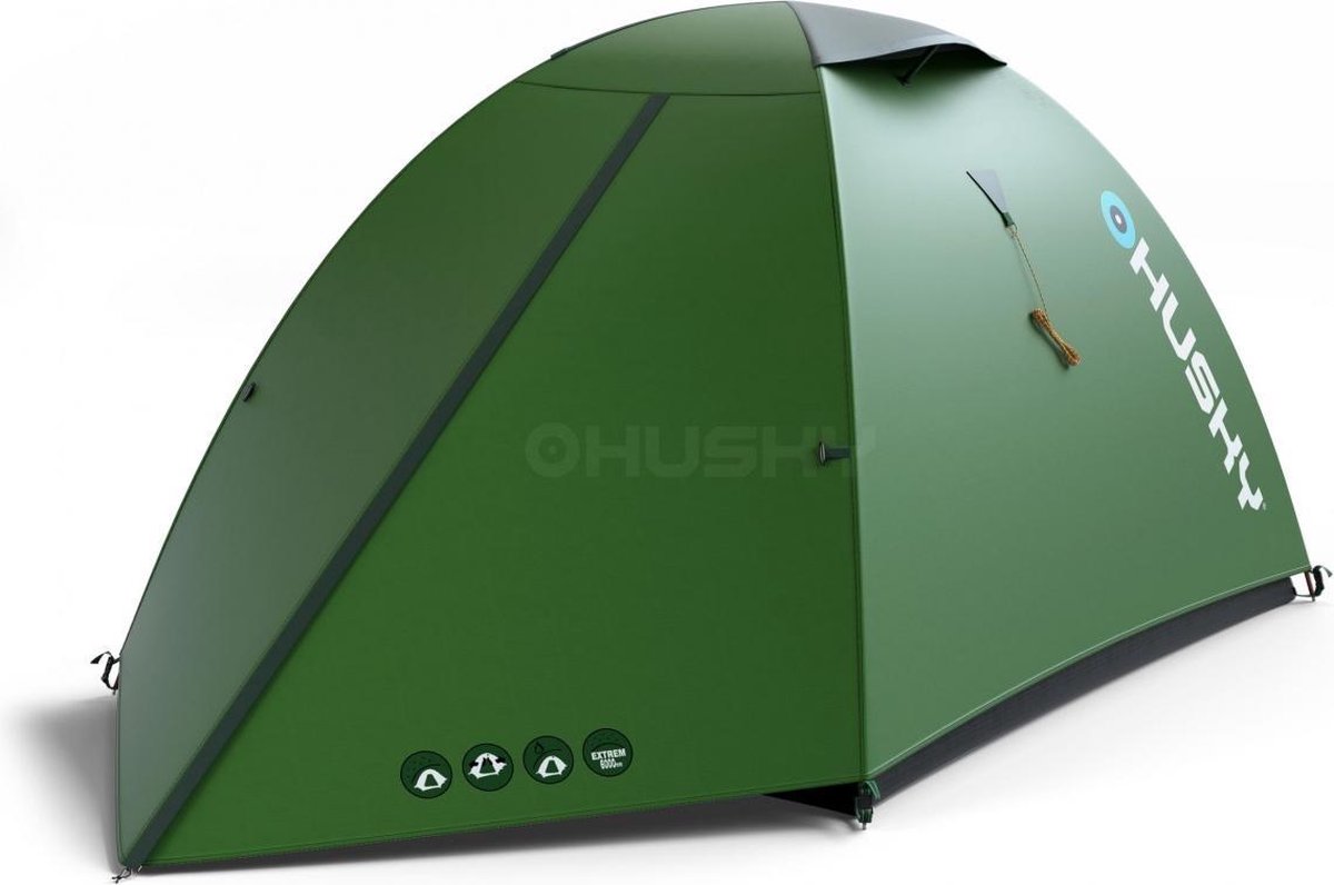 Husky Outdoor Extreme Light Bret 2 - lichtgewicht tent - 2 persoons - Groen