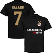 Galacticos Real Madrid Hazard 7 Team T-shirt - Zwart - 4XL