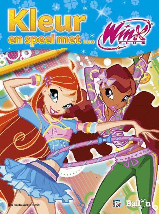 Kleur En Speel Met .. Winx Club (Blauw) - cover