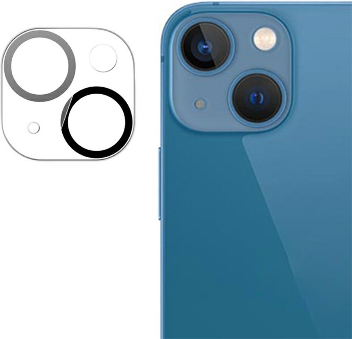 JOYROOM Camera Lens Protector Glas - Geschikt voor iPhone 14 / 14 Plus - Transparant