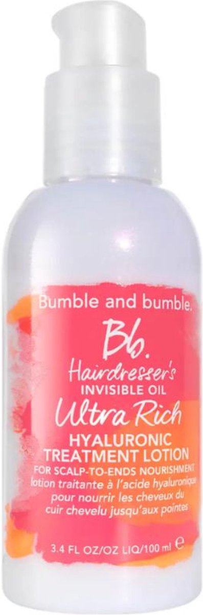 Bumble and bumble Hairdresser's Invisible Oil Ultra Rich Hyaluronic Treatment Lotion 100ml