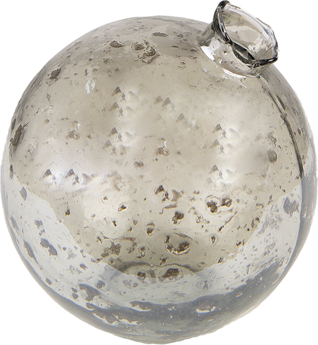 Clayre & Eef Vaas Ø 13x13 cm Groen Glas