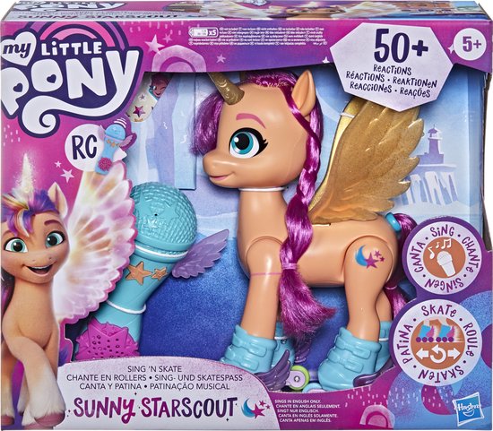 My Little Pony Film Zingende En Skatende Sunny - Speelfiguur - My Little Pony