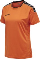 Hummel Authentic Poly Shirt Dames - sportshirts - oranje - Vrouwen