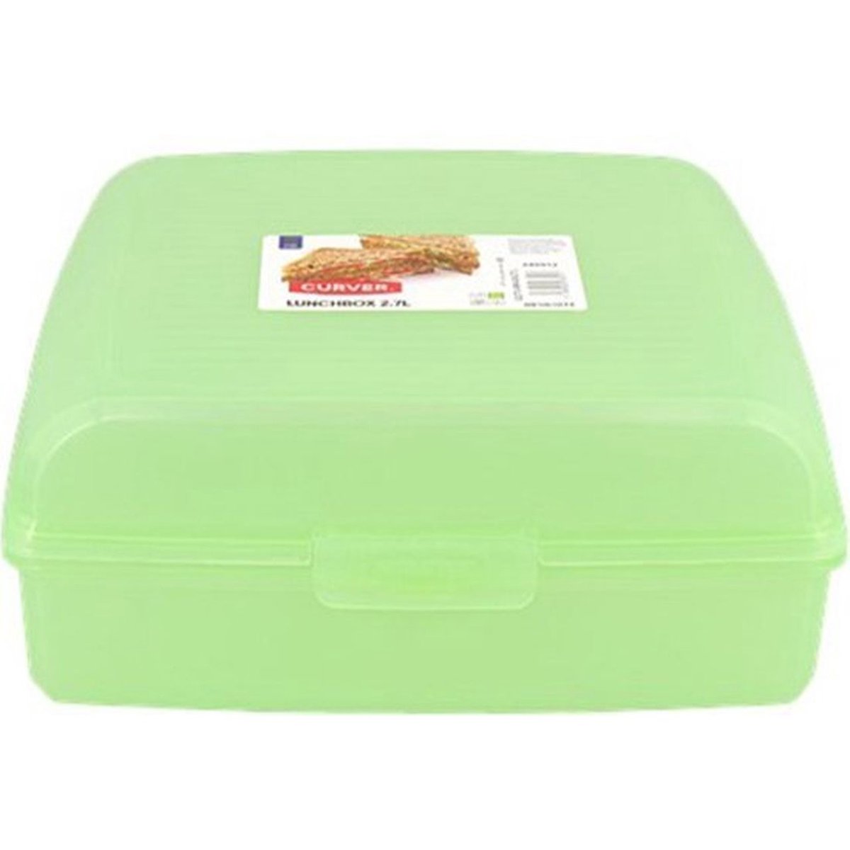 Curver Lunchbox - Broodtrommel - Groen - Kunststof - XL | bol.com